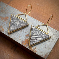 Meteorite Earrings